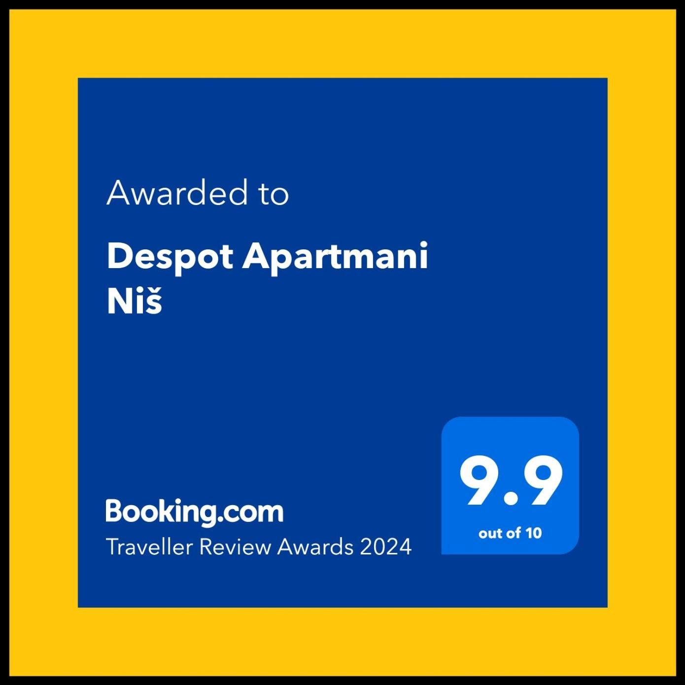 Despot Apartmani Ниш Экстерьер фото